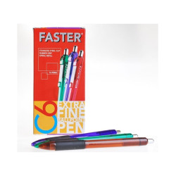 Ballpoint Biru tanpa tutup